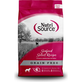 NutriSource Grain Free Dry Dog Food, Seafood Select
