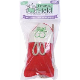 From the Field Hemp Mouse Cat Toy, Suzy, Large