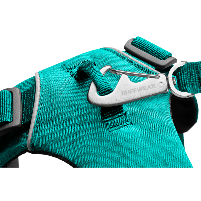Ruffwear Front Range Dog Harness, Aurora Teal image number null