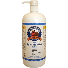 Grizzly Joint Aid Liquid Hip & Joint Dog Supplement, 32-oz