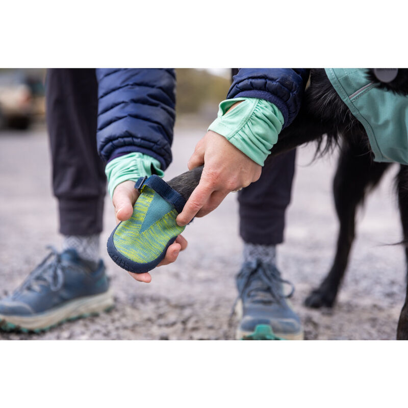 Ruffwear Hi & Light Dog Trail Shoes, Pair, River Rock Green image number null