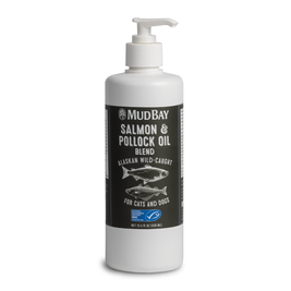 Mud Bay Salmon & Pollock Oil Dog & Cat Supplement, 32-oz