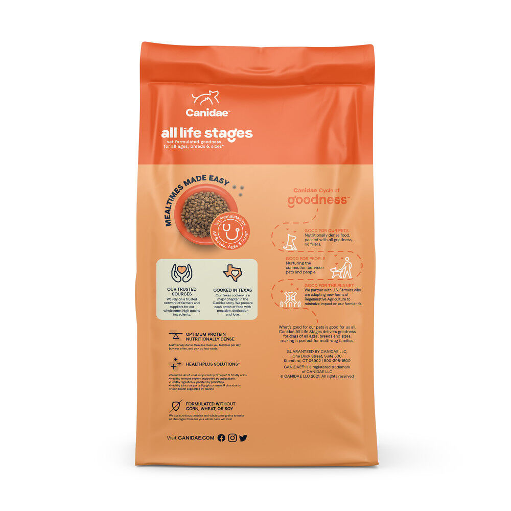 Canidae lamb and rice best sale