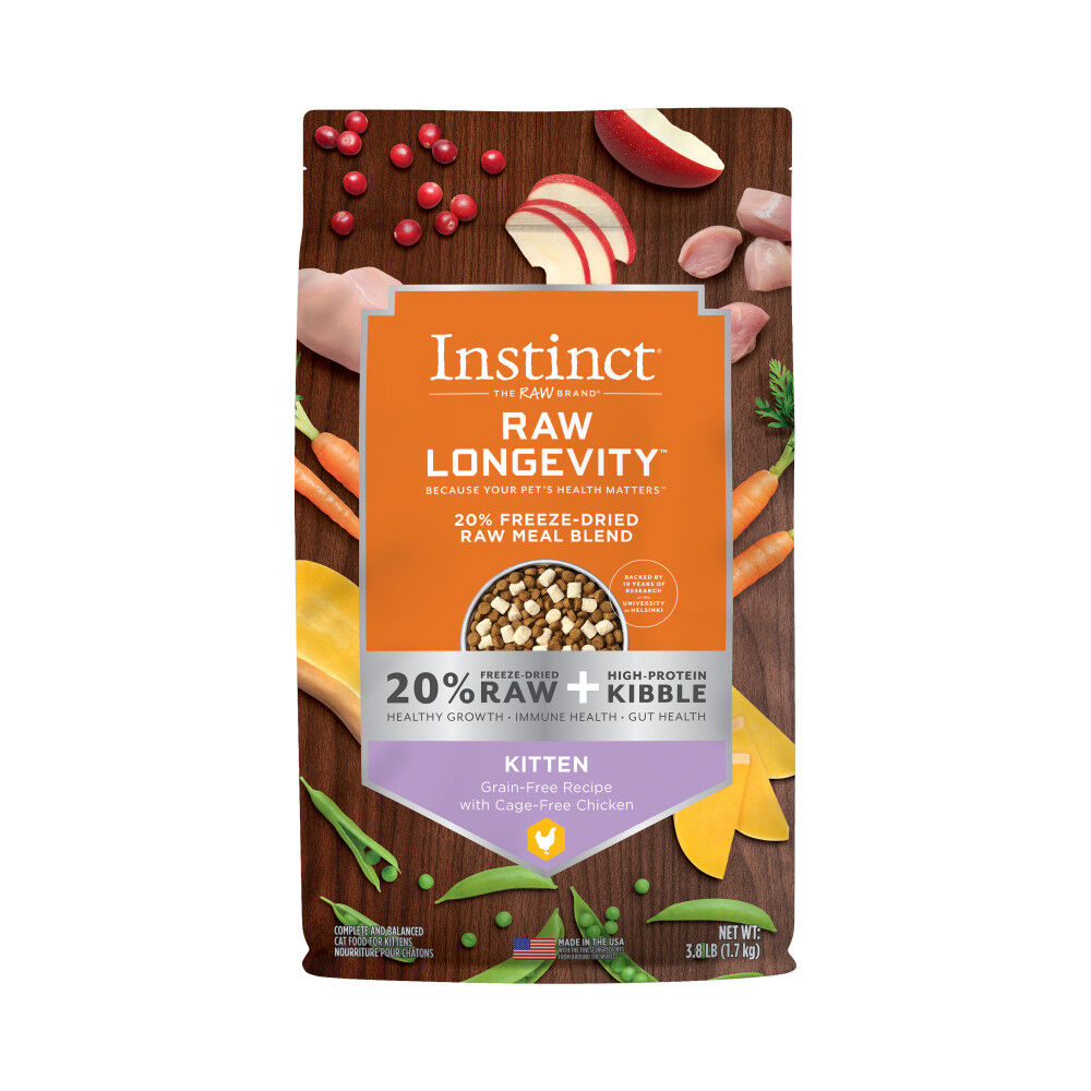 Instinct kitten dry food clearance