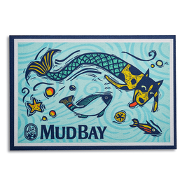 Mud Bay Dog Placement, Salish Sea, 13-in x 19-in