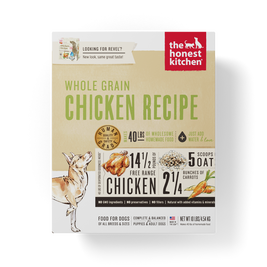 The Honest Kitchen Whole Grain Dehydrated Dog Food, Chicken