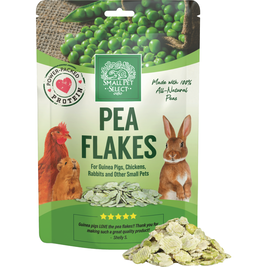Small Pet Select Pea Flakes Small Animal Treat, 8-oz