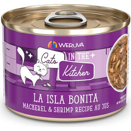Cats in the Kitchen Originals Canned Cat Food, La Isla Bonita, Mackerel & Shrimp