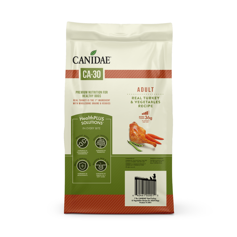 Canidae CA-30 Real Turkey, Peas & Carrots Recipe Dry Dog Food
