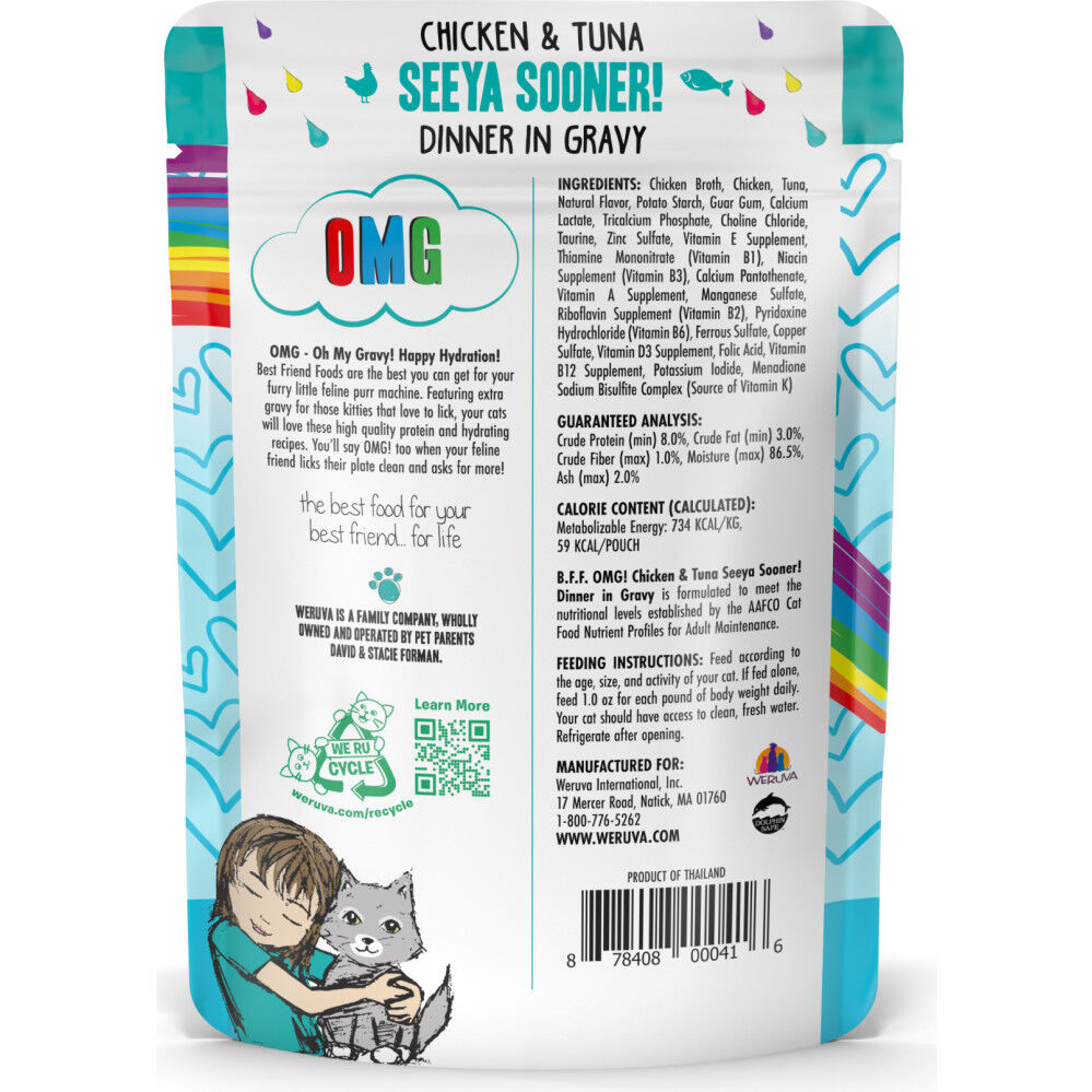 Bff omg hotsell cat food pouches