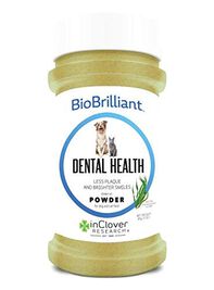 InClover BioBrilliant Dental Health Powder Dog & Cat Supplement, 85-g