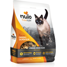 Nulo Freestyle Freeze-Dried Raw Cat Food, Chicken & Salmon