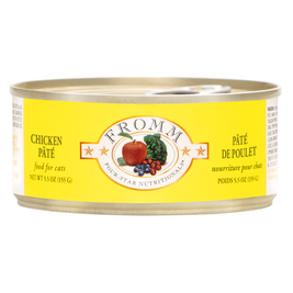 Fromm Four-Star Canned Cat Food, Chicken Pate