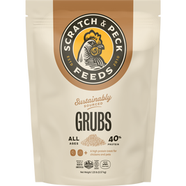 Scratch and Peck Feeds Poultry Treats, Grubs