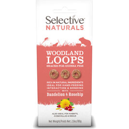 Selective Naturals Guinea Pig Treats, Woodland Loops, 2.8-oz