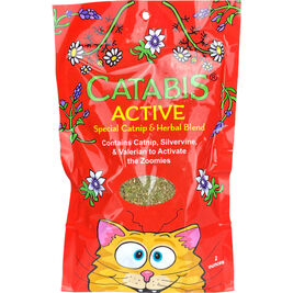 Fuzzu Catabis Loose Catnip & Herbal Blend, Active, 2-oz