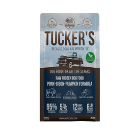 Tucker's Raw Frozen Dog Food, Pork Bison & Pumpkin
