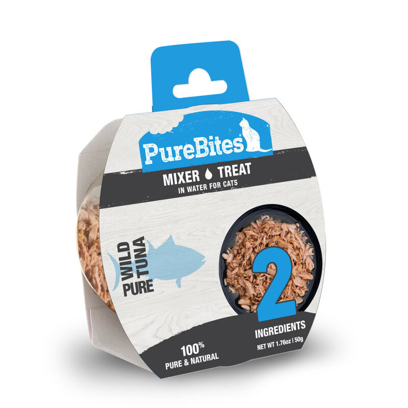 PureBites Pure Wild Tuna Cat Food Topper in Water (1.76 oz)