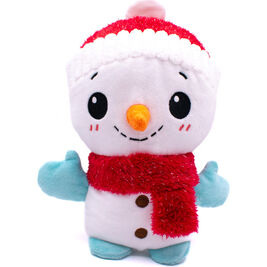Great & Small Holiday Dog Toy, Santa and Friends, Snowman