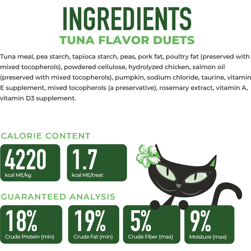 Tiki Cat Duets Cat Treats, Tuna, 2-oz image number null