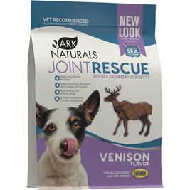 Ark Naturals Joint Rescue Jerky Dog Treats, Venison, 9-oz