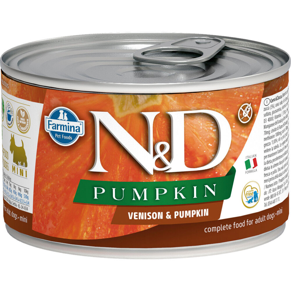 Mud Bay Buy Farmina N D Pumpkin Canned Dog Food Venison