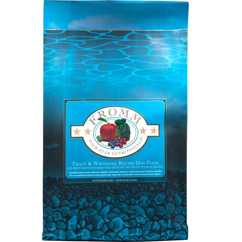 Fromm Four Star Dry Dog Food Trout Whitefish 26 lb