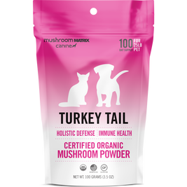 Canine Matrix Turkey Tail Immune Support Dog Supplement, 100-g