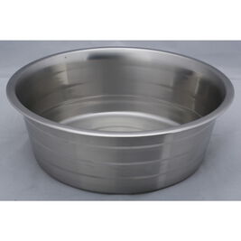 Indipets Standard Dog Bowl, Silver Striped, 16-oz