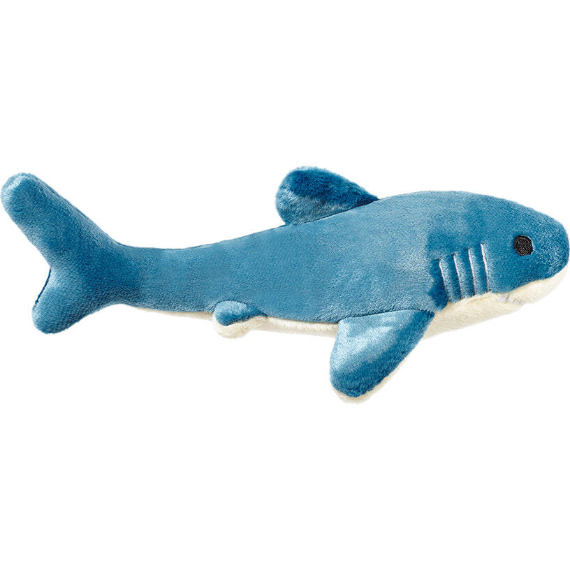 Rubber shark dog toy on sale