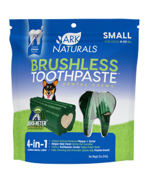 Ark Naturals Brushless Toothpaste Dog Dental Chews, Small, 12-oz