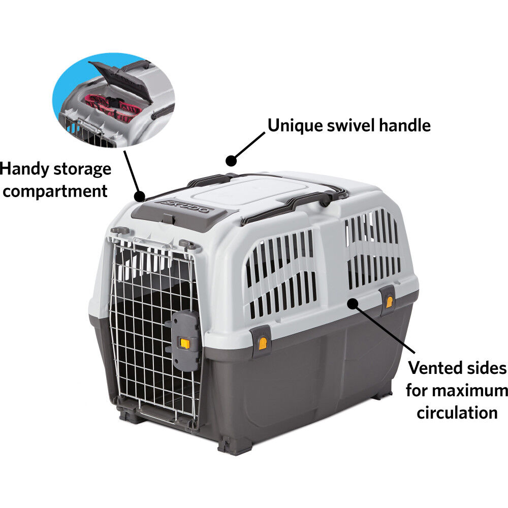 Midwest skudo best sale plastic pet carrier