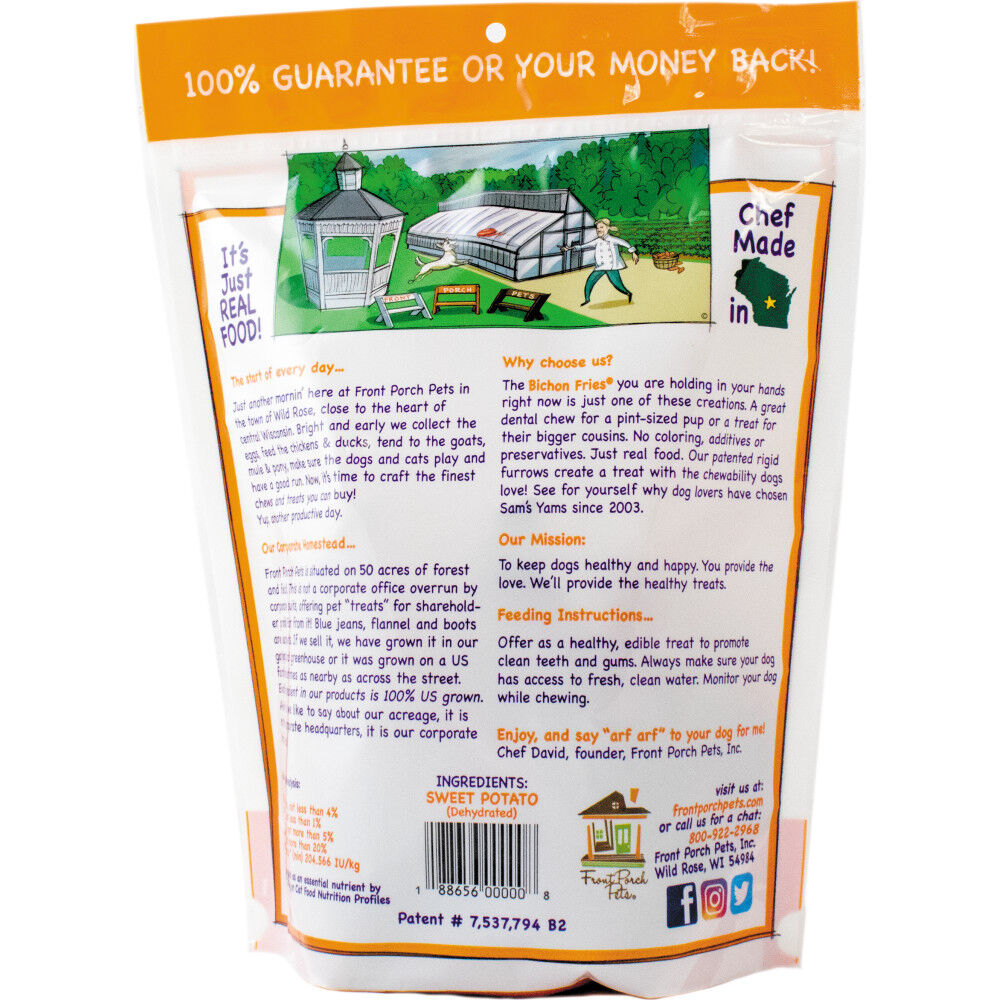 Mud Bay Buy Sam s Yams Sweet Potato Dog Treats Bichon
