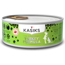 Kasiks Grain-Free Canned Cat Food, Turkey