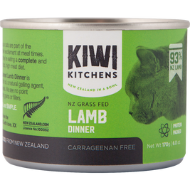 Kiwi Kitchens Canned Cat Food, Lamb, 6-oz