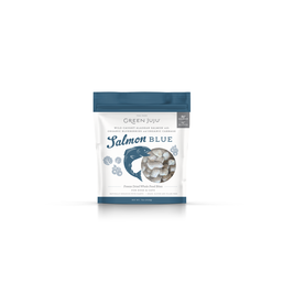 Green Juju Freeze-Dried Dog & Cat Food Topper, Salmon Blue, 7.5-oz
