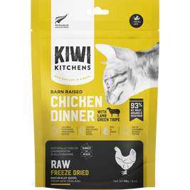 Kiwi Kitchens Freeze-Dried Cat Food, Chicken & Lamb Tripe