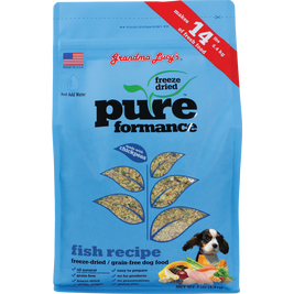 Grandma Lucy's Pureformance Freeze-Dried Dog Food, Fish