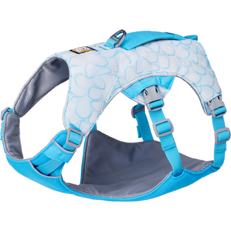 Ruffwear Swamp Cooler Dog Cooling Harness, Biolumin Blue image number null