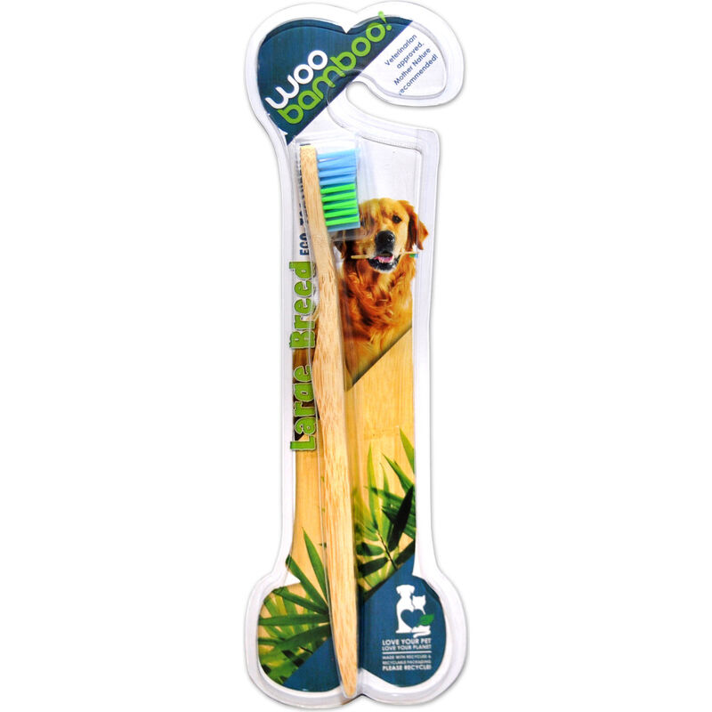 Woobamboo Dog & Cat Toothbrush, Large image number null