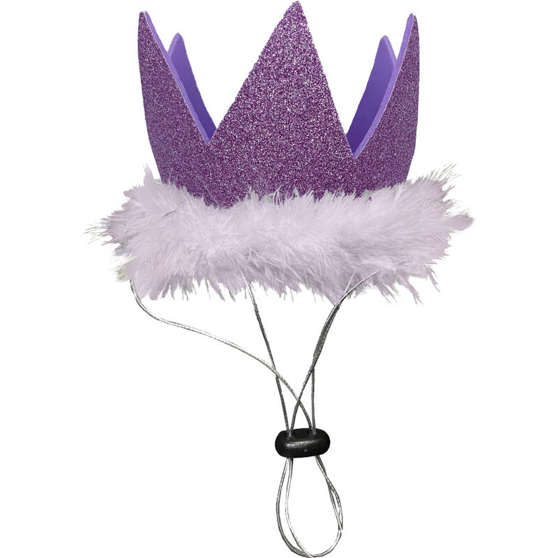 Huxley & Kent Pet Party Crown, Purple image number null