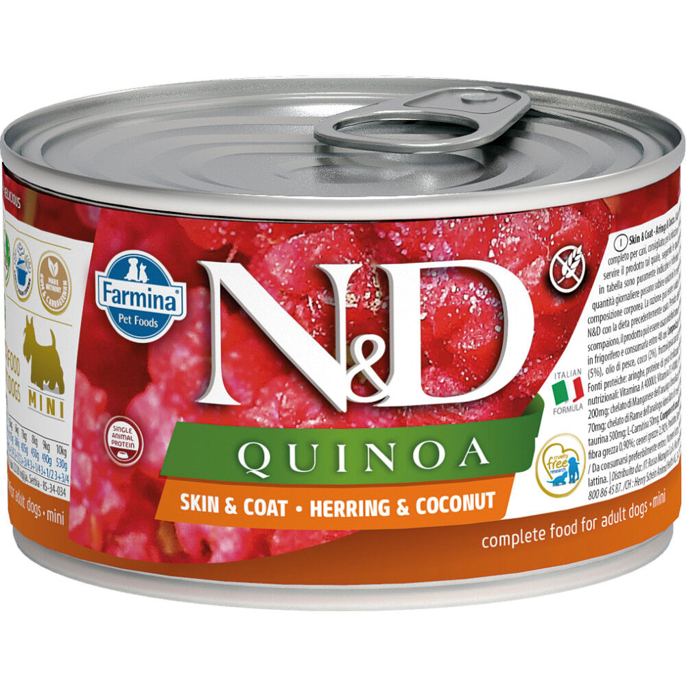 N&d quinoa 2024 dog food