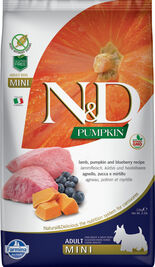 Farmina N&D Pumpkin Dry Dog Food, Lamb & Blueberry, Adult, Mini