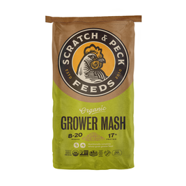 Scratch and Peck Feeds Organic Chicken & Duck Feed, Grower Mash