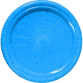 Cycle Dog Ecolast Flat Tire Flyer Dog Toy, Blue, Medium