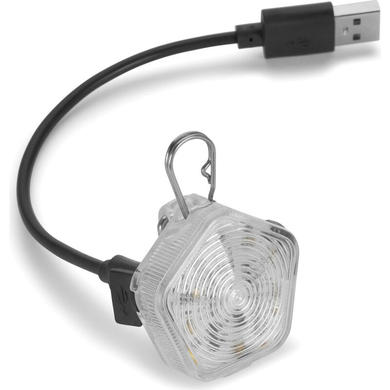 Ruffwear The Beacon Safety Light for Dogs, Clear Lake image number null