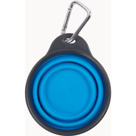 Dexas Popware for Pets Collapsible Travel Cup with Carabiner, Assorted Colors