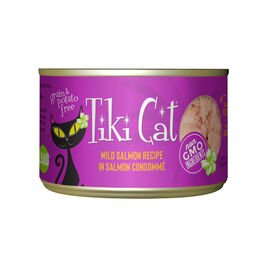 Tiki Cat Luau Canned Cat Food, Wild Salmon, 6-oz