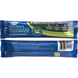 Ark Naturals Brushless Toothpaste Dog Dental Chews, Small