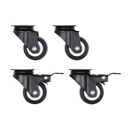 MidWest Skudo Travel Pet Carrier Wheel Casters, 4-Pack